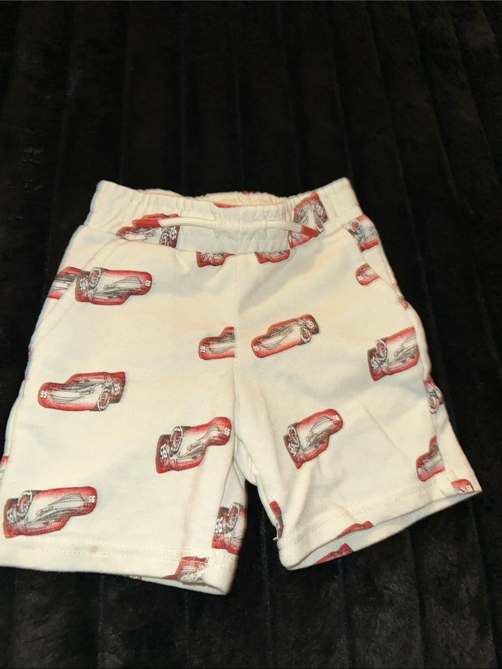 DC Comics White and Red Racing Car Kids Pajama Set